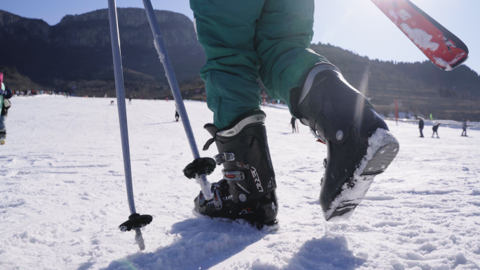 北京冬奥会 滑雪 速度 激情 滑雪素材