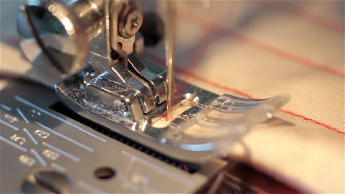 缝纫机缂丝纺织织布工艺文化传承布料棉质刺