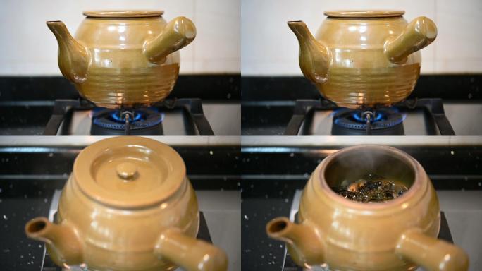 搪瓷壶煎煮中草药的两种不同视角