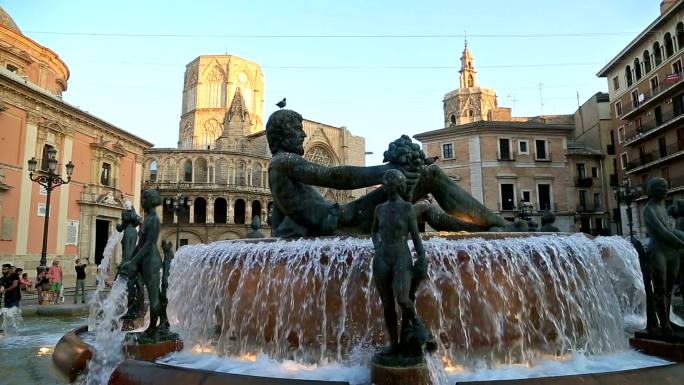 喷泉欧洲文化文艺复兴人文景观