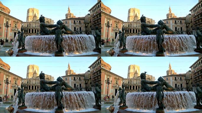 喷泉欧洲文化文艺复兴人文景观