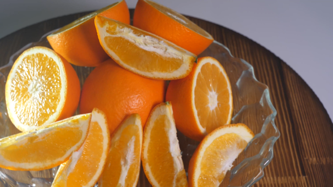 橙子 大橙子 脐橙 水果 切水果 新鲜