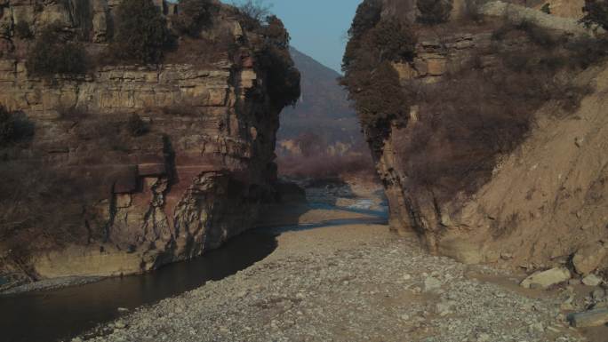 自然风景 石门  峪口   山区 风景