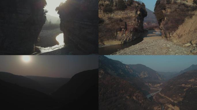 自然风景 石门  峪口   山区 风景