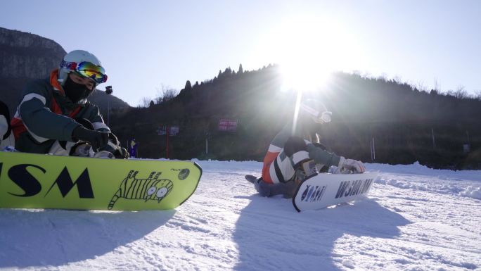 单板滑雪 冬奥会 专业装备 速度 激情