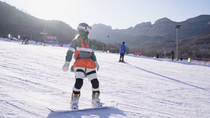 自由式 滑雪 阳光 冬天 滑雪装备