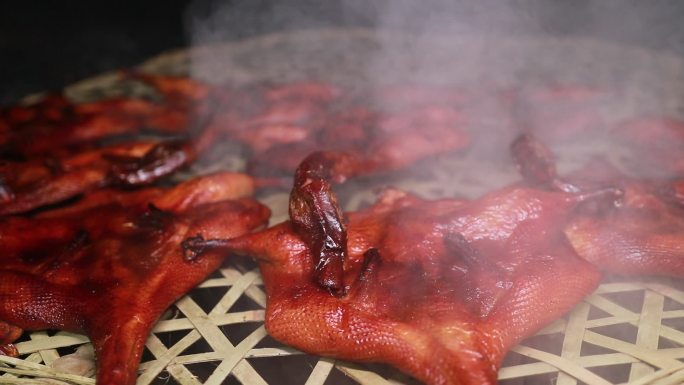 腊月 腊味 熏腊肉 板鸭 四川