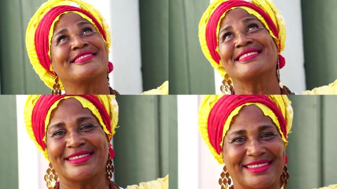 非洲裔巴西妇女肖像