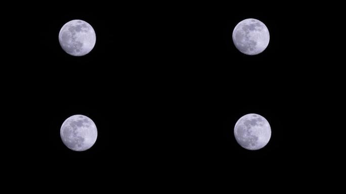 800mm长焦腊月14月亮实拍