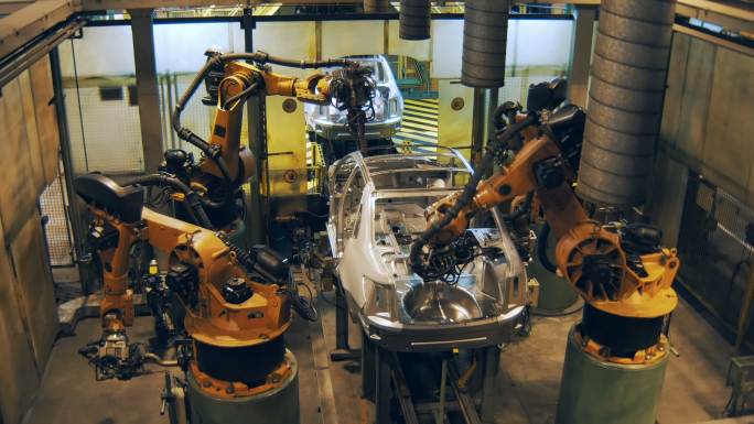 制作车体机器人智能化自动化车架加工