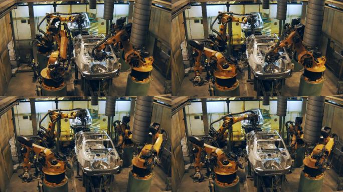 制作车体机器人智能化自动化车架加工