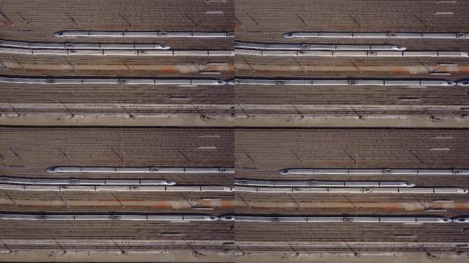 航拍动车组运用所