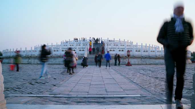 北京著名旅游景点 天坛 祈年殿  圆丘