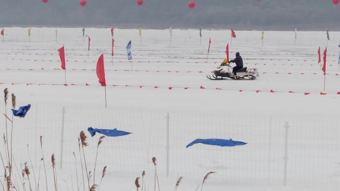 北方冬季沈阳棋盘山雪地摩托车（2k）