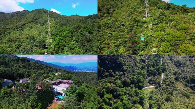 桂林尧山索道缆车风景区