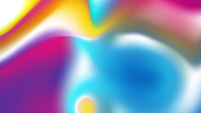 抽象彩色液体波闪亮的运动背景
