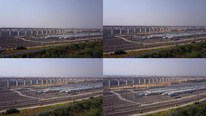 航拍动车组运用所