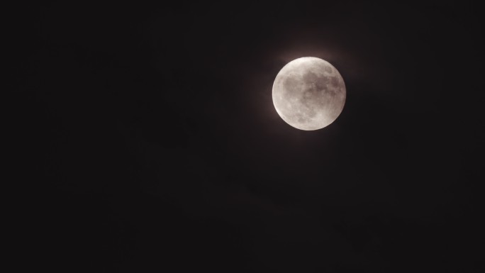 超级月亮和云明月圆月月圆思念夜空背景