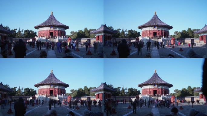 北京天坛公园 祈年殿 回音壁 圆丘
