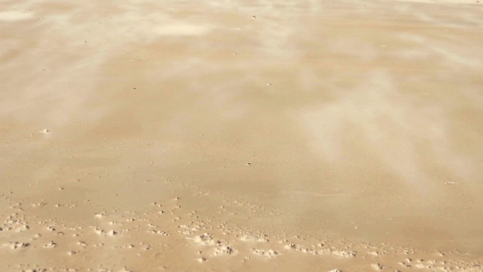 沙丘沙漠化缺雨少水缺水地区风沙肆虐