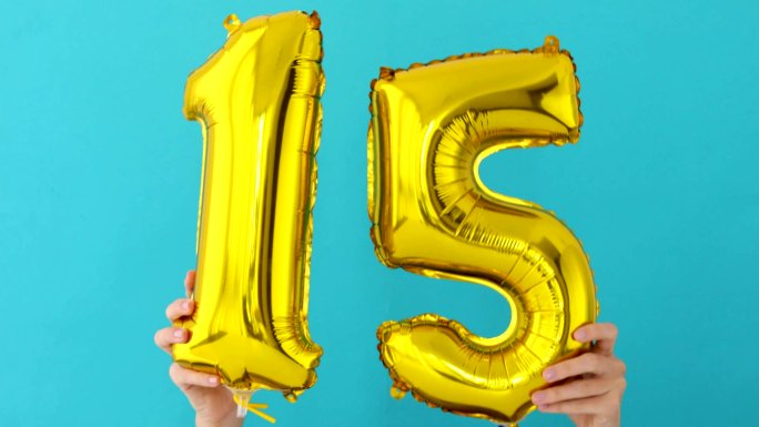 15号庆祝气球