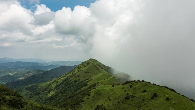 昆明十峰之一谷堆山