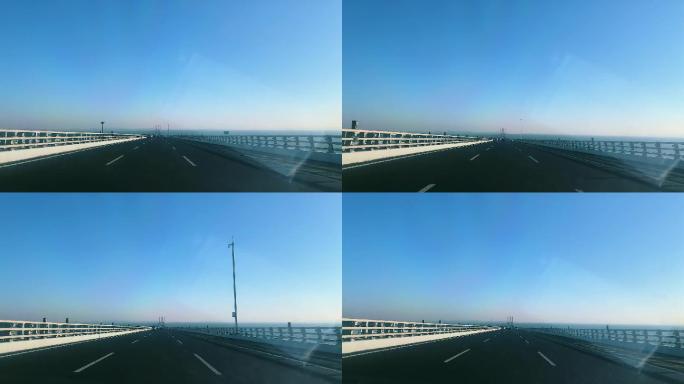 青岛胶州湾跨海大桥原素材