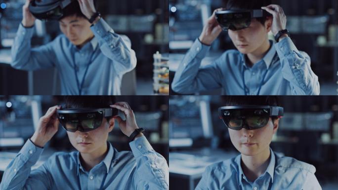 电子开发专家戴上了增强现实眼镜