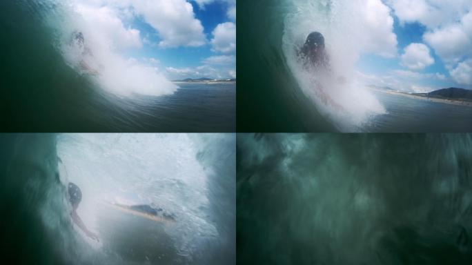 冲浪的人激情青春海水漂流海水海浪