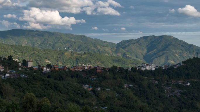 大山深处的人家农村