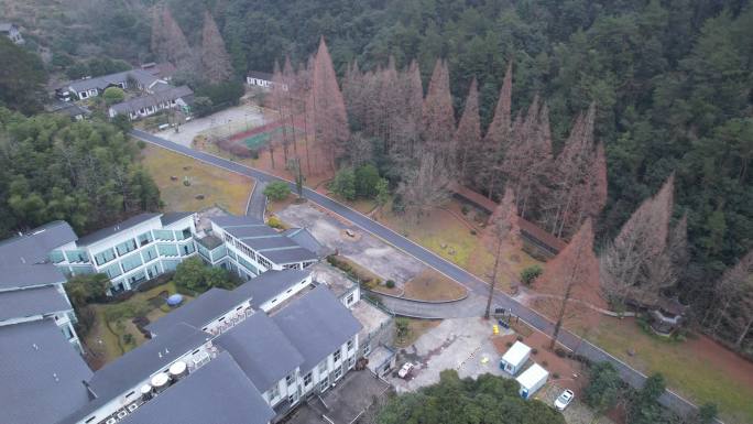 4k衢州开化钱江源古田山景区航拍