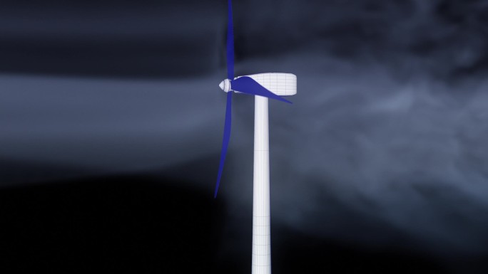 风力涡轮机周围气流