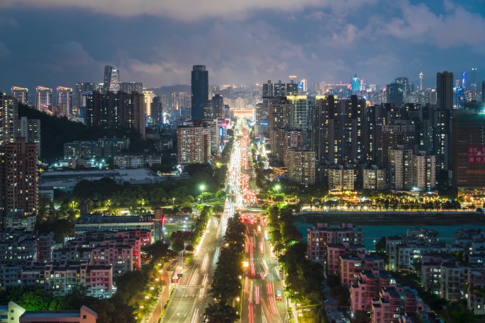 珠海 板樟山 夜晚