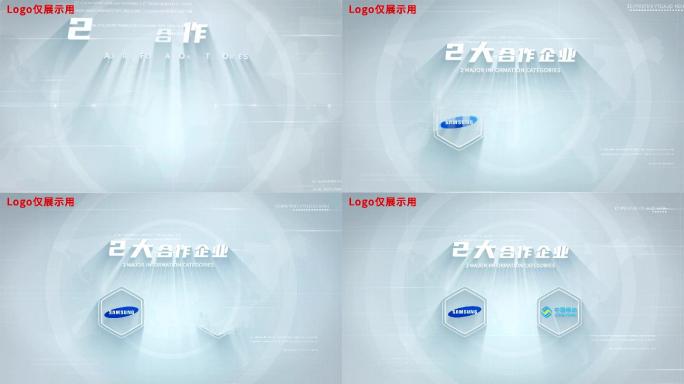 【2】干净科技企业合作logo展示二ae