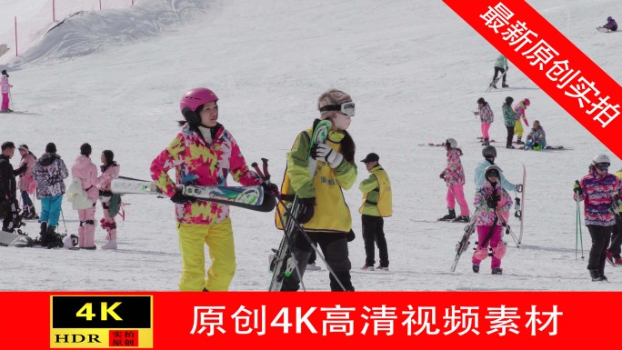 【4K】神龙架国际滑雪场全国大众冰雪季
