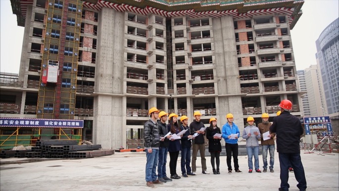 土木工程专业大学生在项目施工现场实习学习