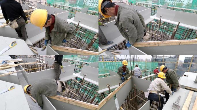 中国建筑 工程 中建 建筑工人 工地