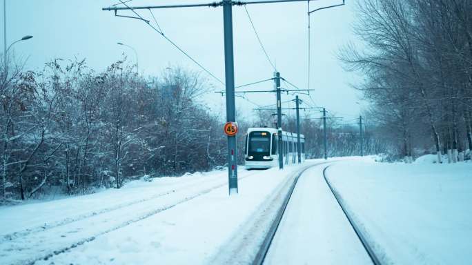 沈阳桃仙轻轨站升格素材