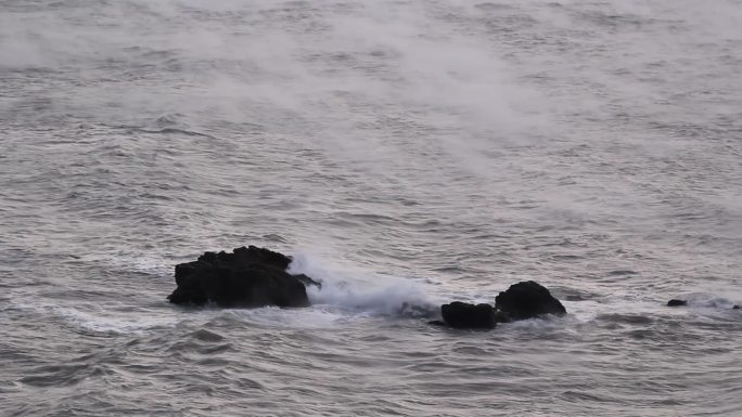 原创视频素材 海面上的浩气 科幻感 仙境