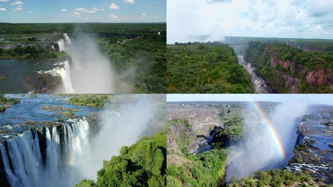 津巴布韦 赞比亚 维多利亚瀑布