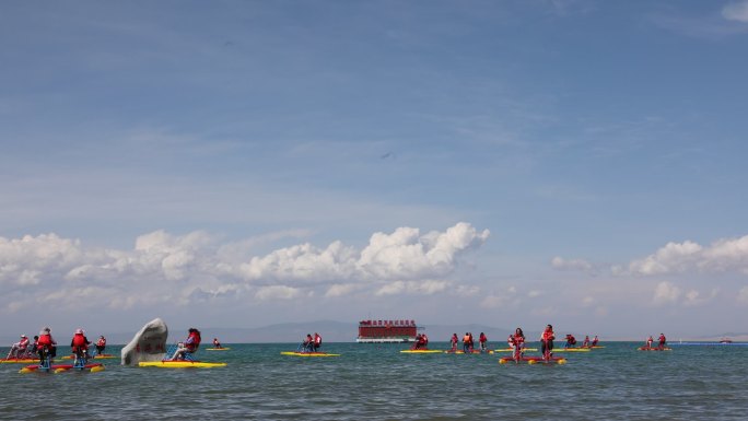 青海湖延时1