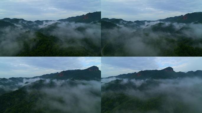 山林中云雾缭绕