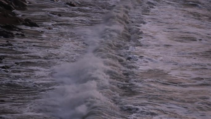 原创视频素材 海面上的浩气 科幻感 仙境