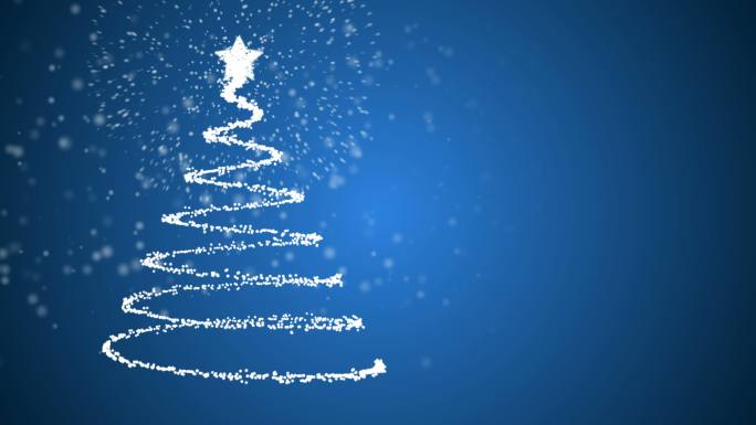 圣诞树动画圣诞树动画特效圣诞节平安夜动画