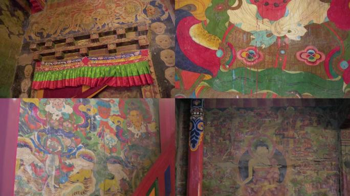 藏传佛教壁画唐卡