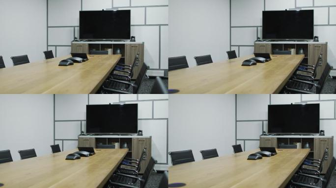 空置的会议室办公室空荡荡器材电脑