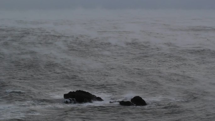 原创视频素材 海面上的浩气 科幻感 仙境