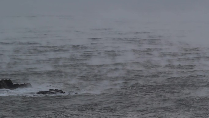 原创视频素材 海面上的浩气 科幻感 仙境