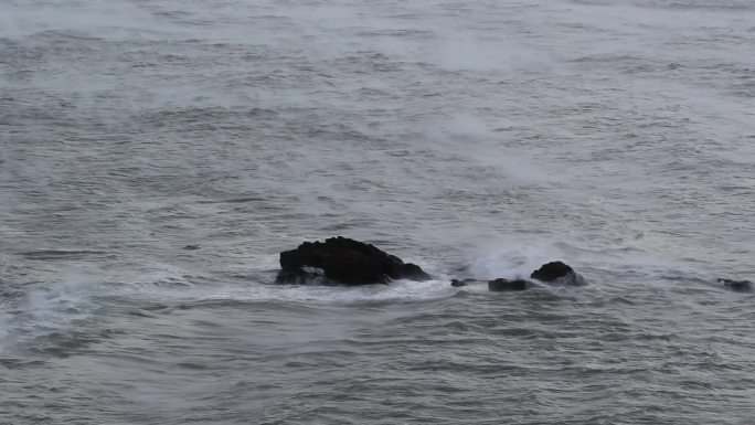 原创视频素材 海面上的浩气 科幻感 仙境