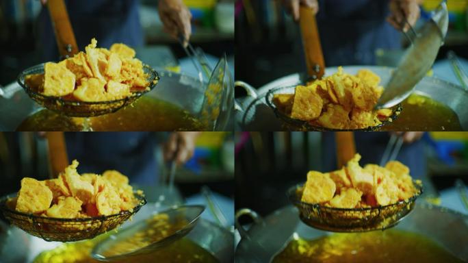 马来西亚街头美食油炸小吃亚洲饮食做饭做菜